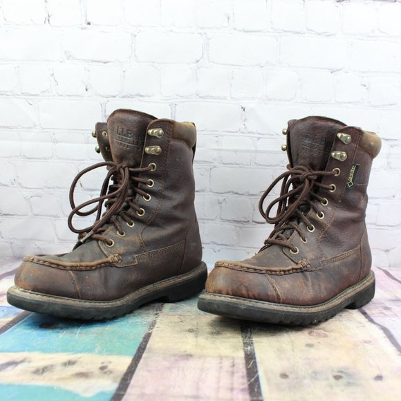 LL BEAN GoreTex WP Upland Hunting Boots 8.5 M - Picture 2 of 9